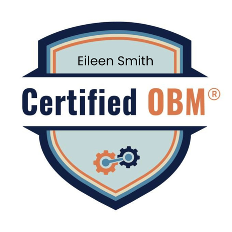 Certified Online Business Manager badge
